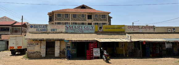 businesses in an African town